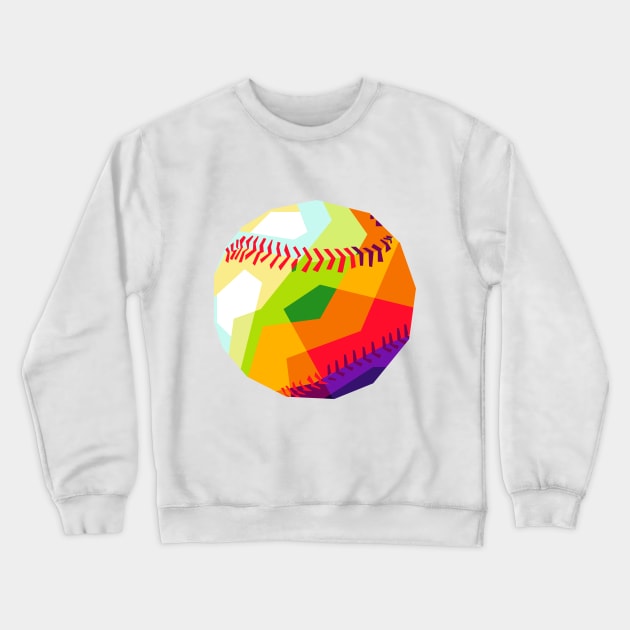 Baseball Crewneck Sweatshirt by Yopi